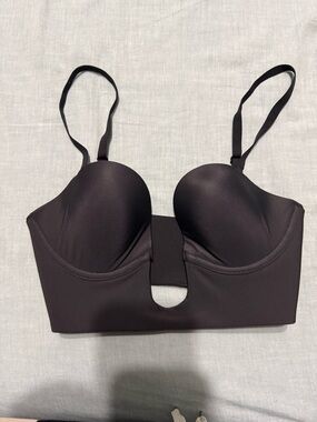 Skims ultra deep plunge padded bra